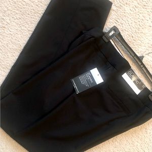 Black Size 12 Liz Claiborne Audra Straight Fit Trouser NWT
